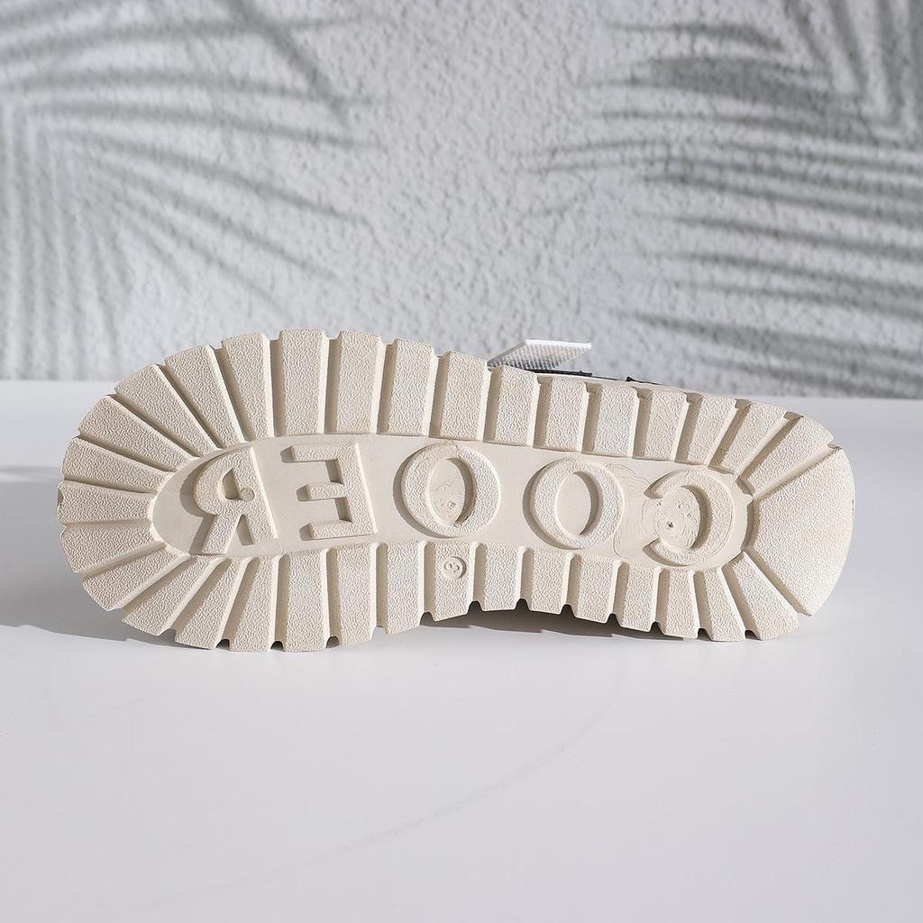 2025 Women's Fleece-lined High-top Winter Sneakers – Thick-soled, Warm, Stylish