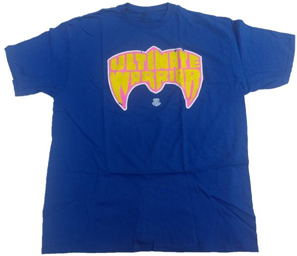 Ultimate Warrior Face Mask WWE WWF Mens Blue T-Shirt Unisex T-Shirt XXL