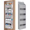 5-Shelf Hanging Storage Organizer - Behind Door, Anti-Tilt, 5 Large Capacity Pockets, Suitable for Bedroom, Bathroom