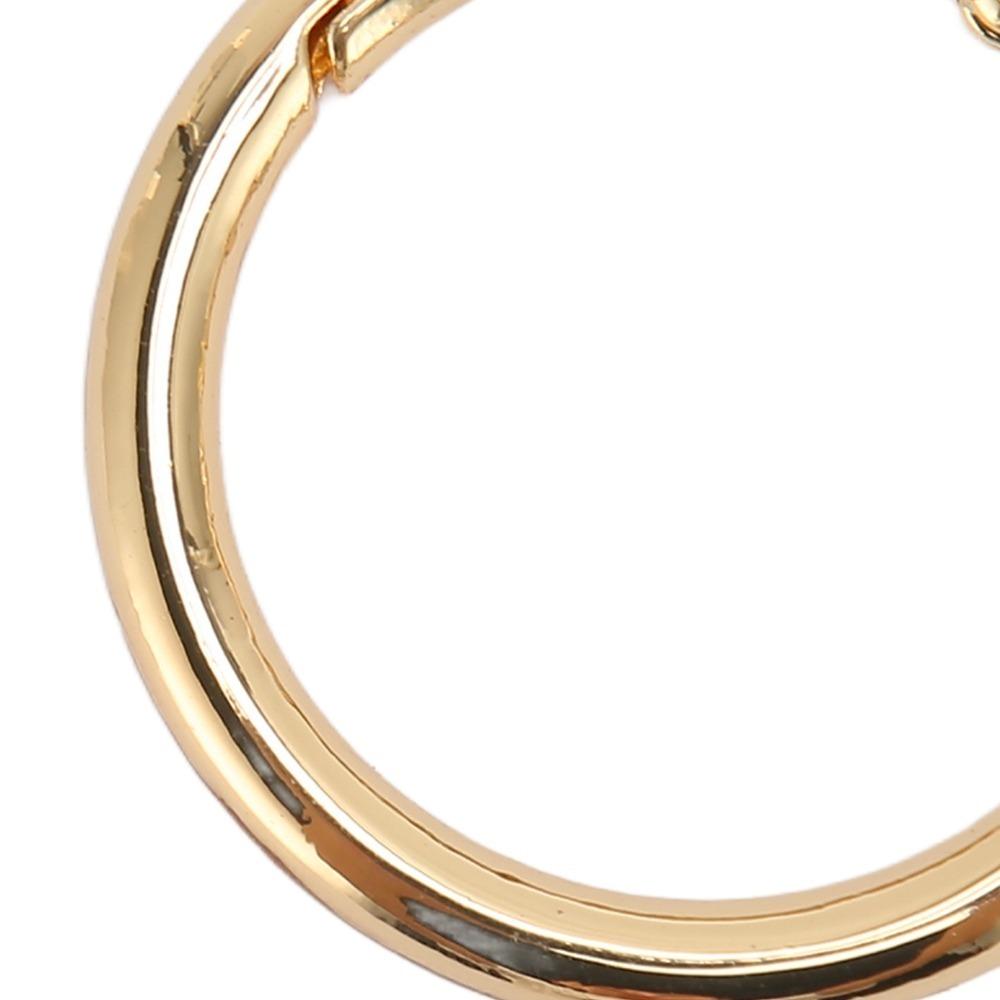 

20pcs Gold Spring O Rings 40MM Spring Clasps Jewelry Tools Snap Hooks Keychain золотий