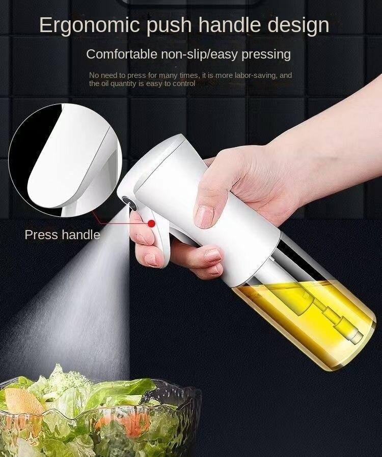 Oil Spray Bottle Spray Olive Oil Edible Oil Air Fryer Oil Pot Kitchen Household Oil Tank Atomized Oil Spray Bottle