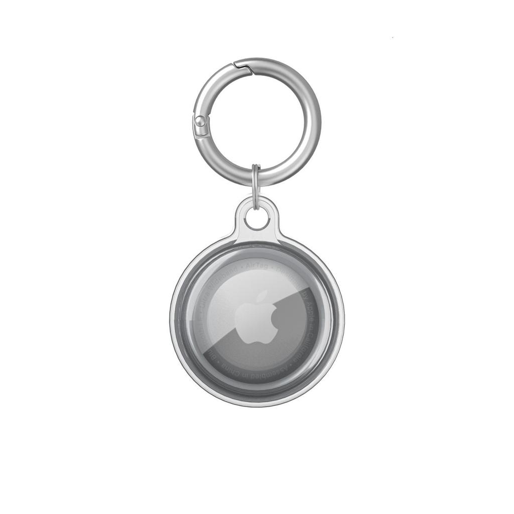Apple AirTag Transparent Protective Case – Anti-Lost Soft Keychain Holder
