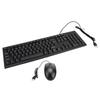 CMK858 USB Keyboard and Mouse Set 104 Keys Computer Keyboard 1600DPI Mouse for Home Office