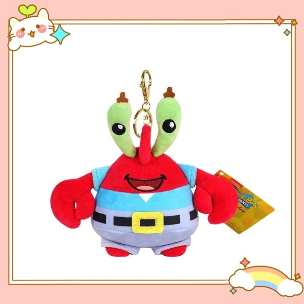 8inch/4inch  SpongeBob Patrick Star Gary Squidward Tentacles Plush Dolls Small Pendant Bag Hangings Christmas Birthday Gi