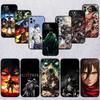 Eren Titan Attacks Case for Samsung Note 20 10 S25 Plus Ultra Lite FE M20 M21 M30 M31 M51 A11 A26 A51 A52 A53 A56 A70 A71 A72 A73