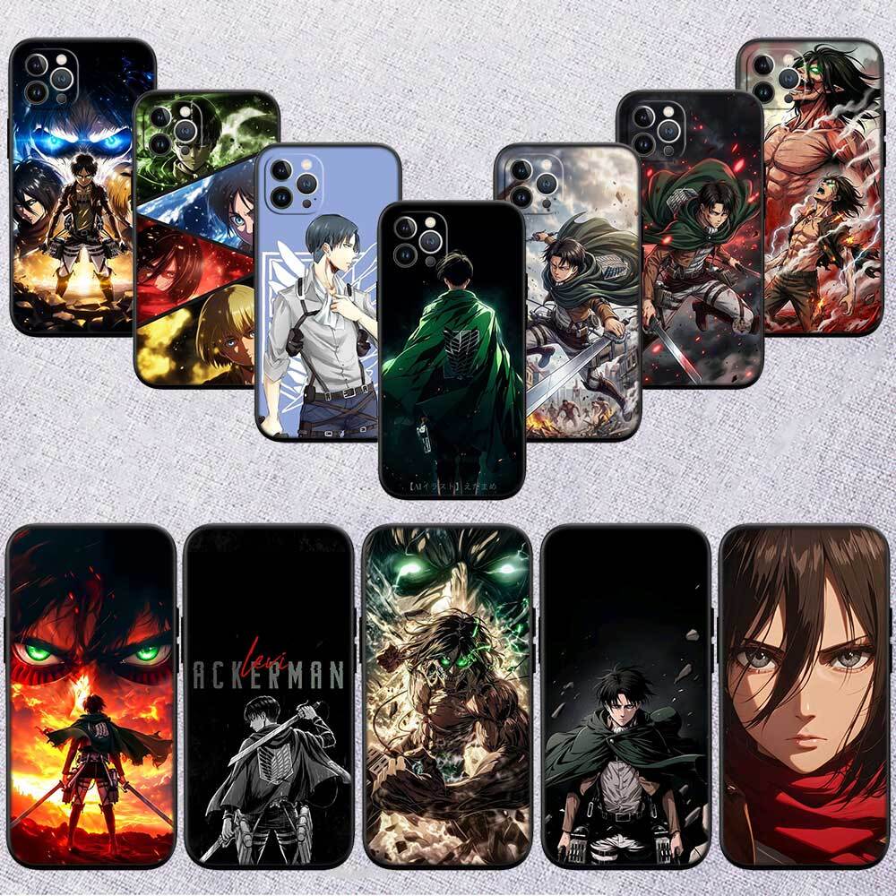 Eren Titan Attacks Case for Samsung Note 20 10 S25 Plus Ultra Lite FE M20 M21 M30 M31 M51 A11 A26 A51 A52 A53 A56 A70 A71 A72 A73