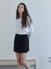 Elssibeui Slim Fit Seam Detail T-Shirt_Ivory
