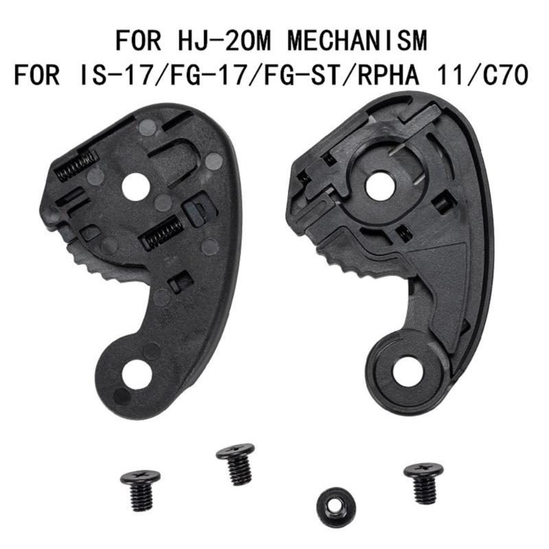 Adjustable Motorbike Helmets Bottom Support Mounting Base for IS-17 FG-17 RPHA 11 Skiing Skateboarding Biking Activities