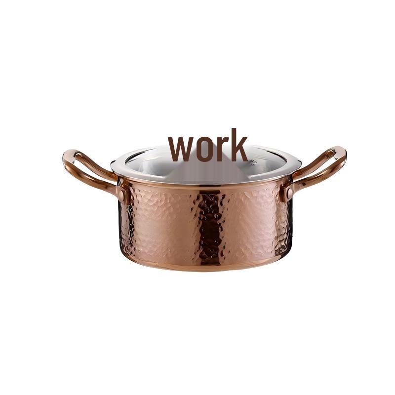 Wutuo 304 Stainless Steel Single-Person Mini Hot Pot