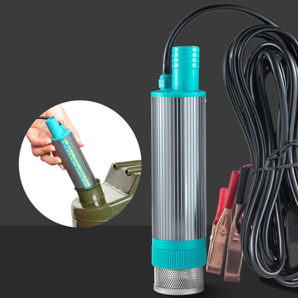 Electric Oil Pump Transfer Low Noise Fast Speed Leakproof Submersible Water Pumping for Marina