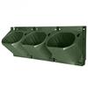 Perete Verde Vertical Tridimensional Cutie de Plantat Multi-strat Suport de Perete Jgheab de Flori din Plastic Ghivece de Flori