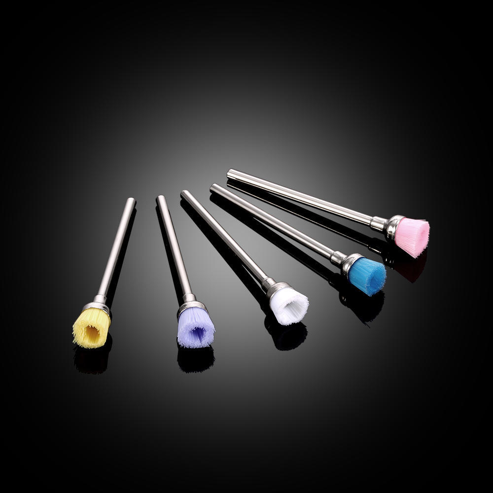 

5pcs Mix color Nail Drill Cleaning Brush Electric 2.35mm Machine Professional Nail Art Drill Bit Brush Manicure