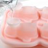 Penguin Shape Ice Tray Mold Non-Stick Reusable Ice Cubes Silicone Whiskey Ice Penguin Mold Kitchen Accessories