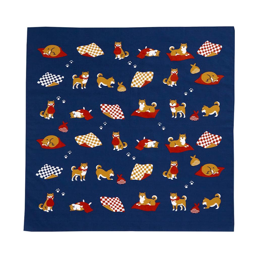 JIKAN STYLE Furoshiki wrapping Japanese perfect for wrapping and Large sarasa in yellow and approximately 70 x 70 06577 Inu (Japanese cloth) -