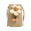 Crossbody Bag Women Durable Lightweight Trendy Purse Shoulder Bag Women Woven Handbag for Beach Dating Summer
