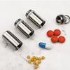 Titanium Alloy  Waterproof Pill Case Portable Keychain Medicine Sealed Capsule Storage Container Moistureproof for Travel Home