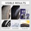 Long Lasting Tire Dressing Sprayed with Water Based Formula Quick Dry High Gloss UVB Protection for Car Motorcycle Tires