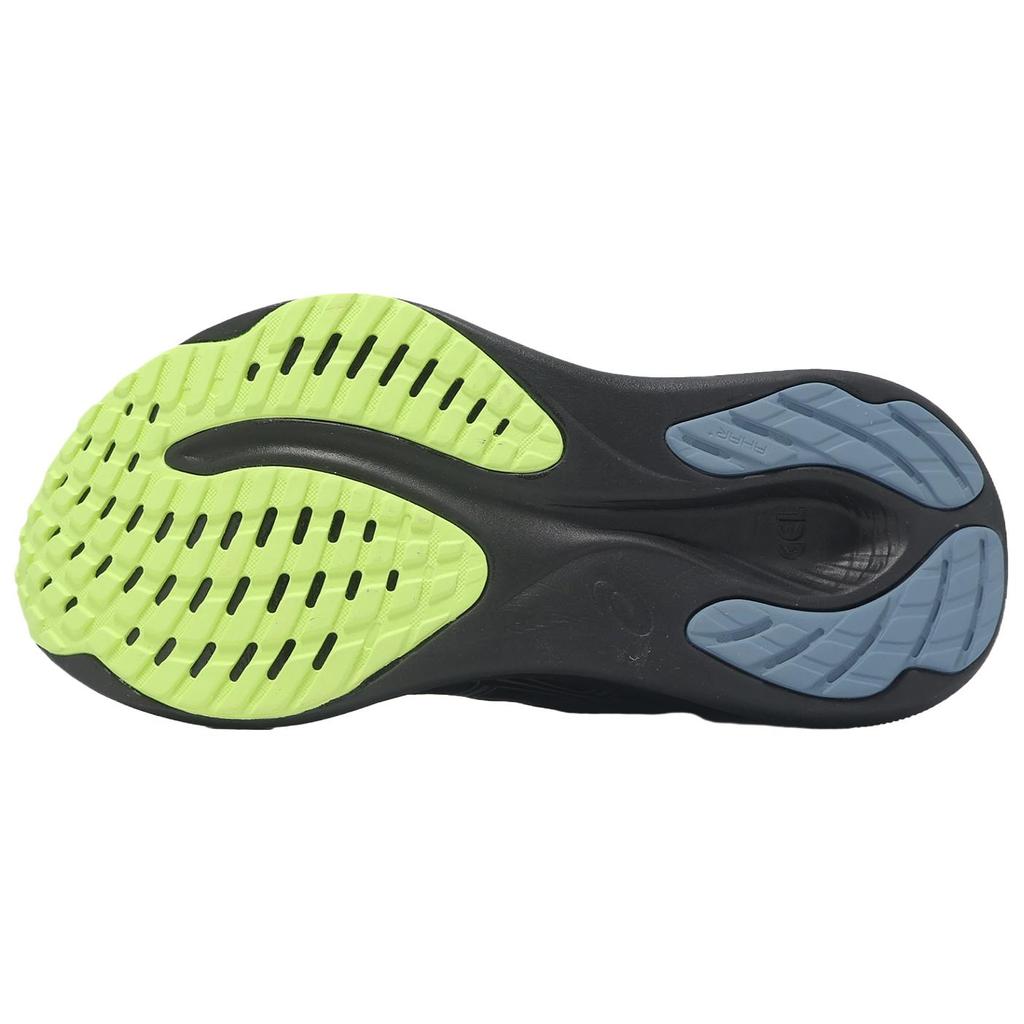 Asics GEL PULSE 16 Atmungsaktive Stütz-Laufschuhe Damen Schwarz Silber Sneaker 1012B755-003