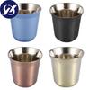 85ML Reusable Coffee Mug Double Wall Stainless Steel Tea Coffee Cup Whiskey Milk Mugs Outdoor Cup