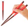 FlaColle Chopsticks Children and the Elderly with Weak Chopsticks for Adults and Support Chopstick Practice Easy To Easy To Square Shape Easy-Fit [For