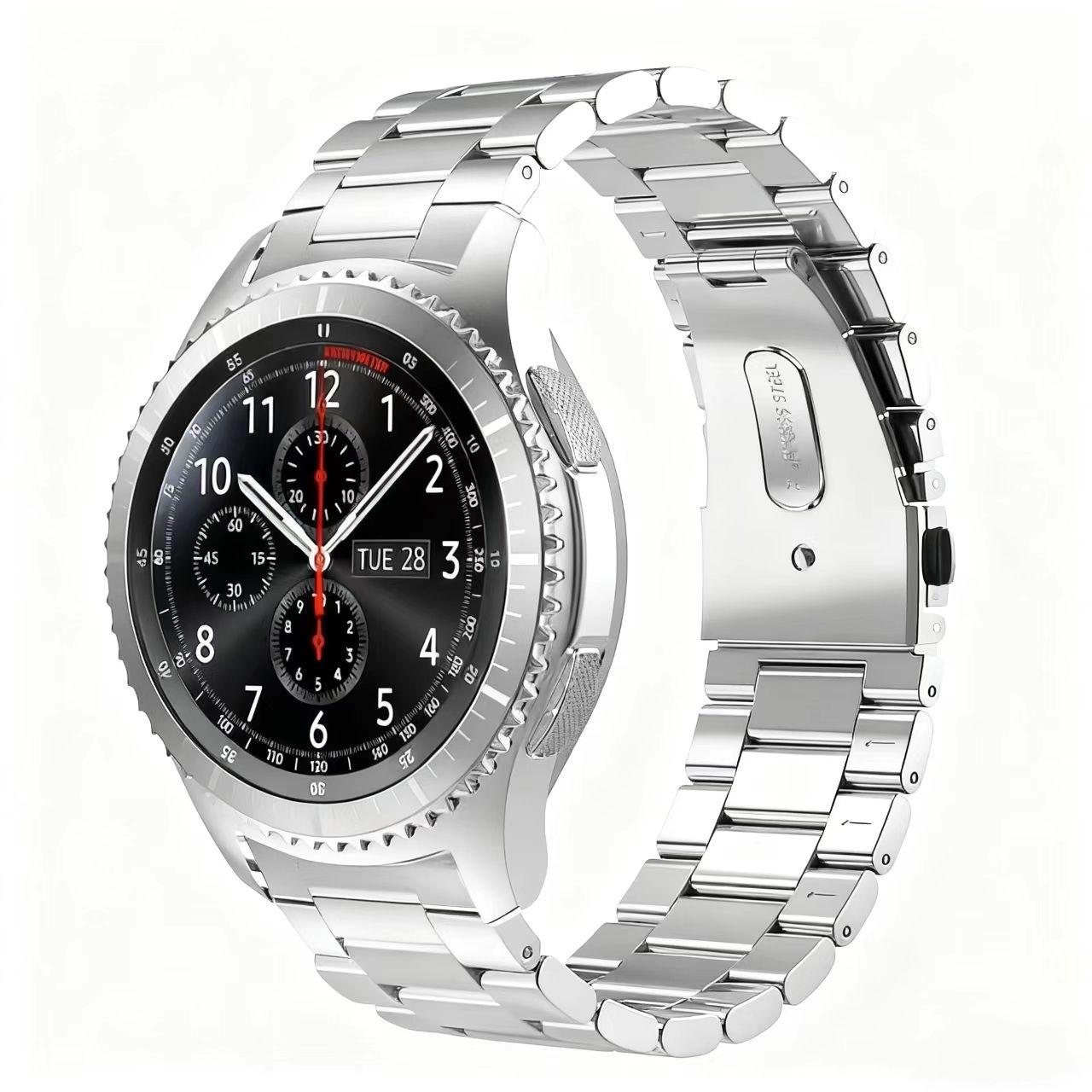 

Роскошный стальной ремешок без зазора для часов Xiaomi S4 Xiaomi watch s4 серебряный