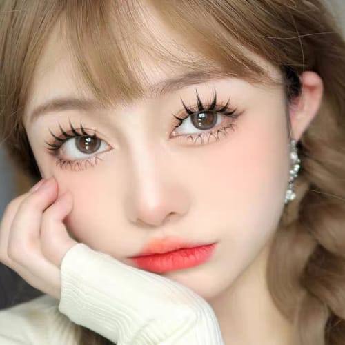 HAPVITAL 3D umělé řasy 5 párů Přírodní řasy Ručně vyráběné Opakovaně použitelné řasy Dlouhotrvající Ultra lehké Přírodní Vodotěsné Denní použití Líčení A