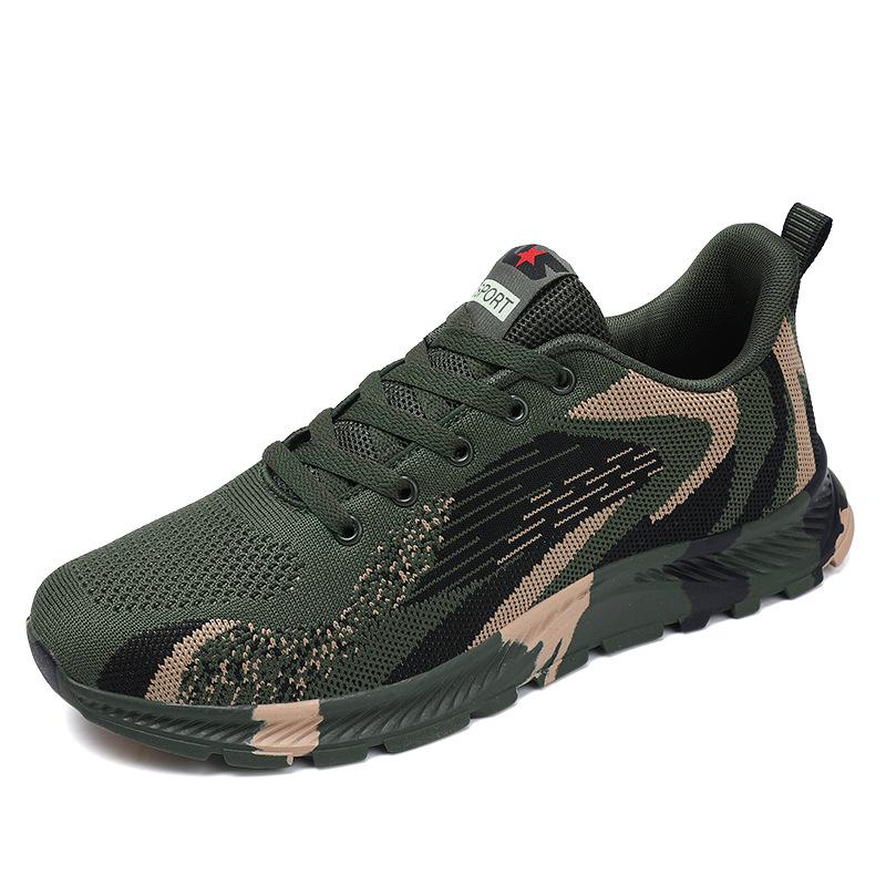 2025 neue Herbst-Camouflage-Schuhe Herren- und Damen-Sporttrainingsschuhe, modische und lässige Trend-Leichtgewicht-Hochelastik-Sportschuhe