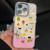 Cute Cartoon Role Tamagotchi Dog Phone Case For Samsung Galaxy A73 A16 A35 A55 A25 A15 A56 A54 A36 A34 A24 A26 4G 5G Soft Cover