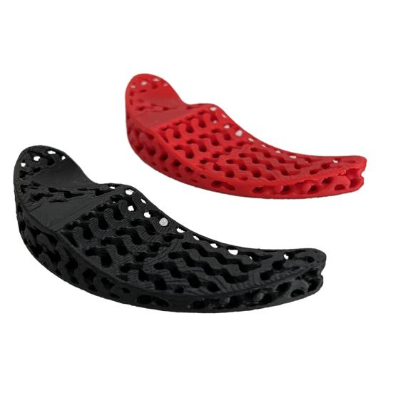 Mouse Wrist Rest Ergonomic Breathable Anti-Fatigue Pain Relief 3D Printed Honeycomb Wrist Support Office Desktop Laptop Computer Accessories