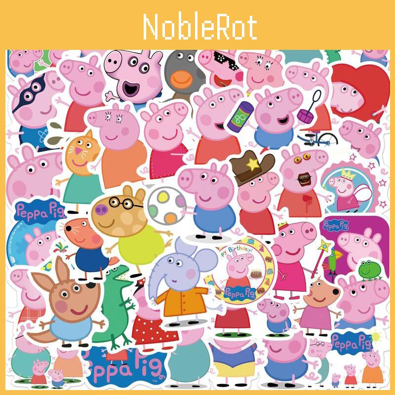 Stickers Pig 50pcs Kids Laptop Waterproof Skateboard Waterbottle Repeat