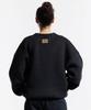 CREAM SODA LAB Big Graphic Jacquard Knit Sweatshirt Black