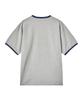ANNOT Washed Pocket Ringer T-Shirt Melange Grey