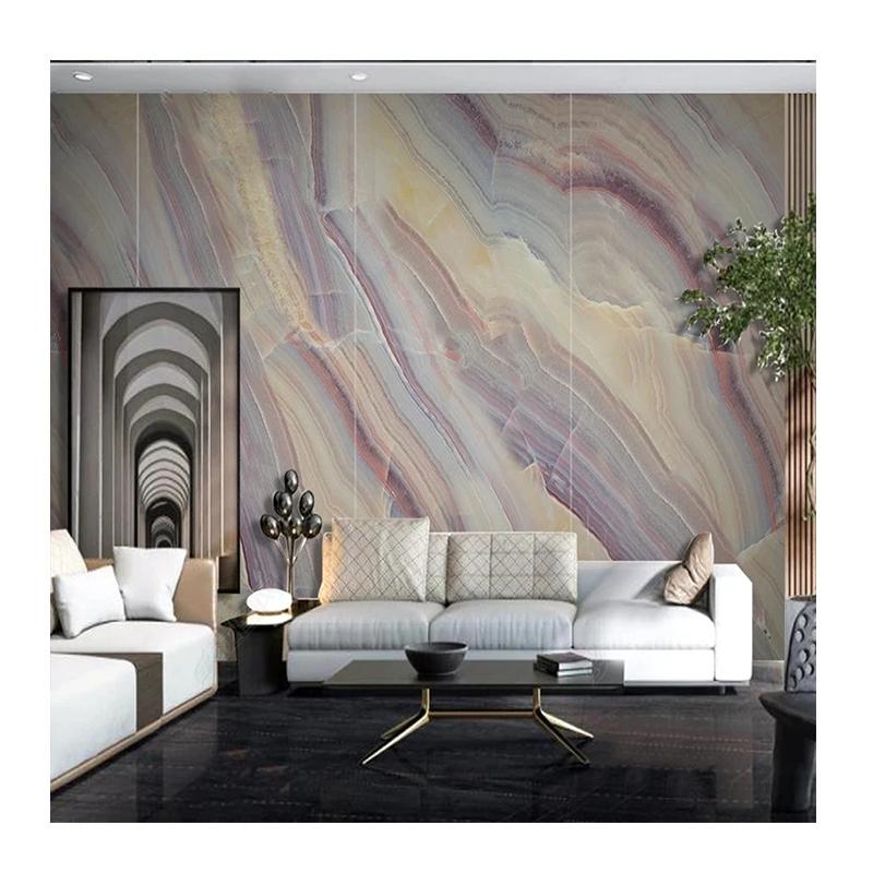 

Any Size Mural Wallpaper Nordic Marble Fresco Restaurant Cafe Background Wall Mural Home Decor 200 cm(W) x 140 cm(H)