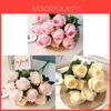 Décoration de mariage en roses de soie avec fleurs artificielles pour la maison et les événements