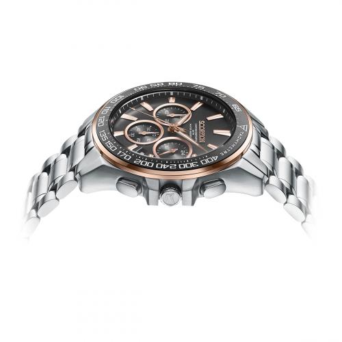 [SCORPION] SCORPION Alecto Chronograph Metal Watch SP3340M-RBK