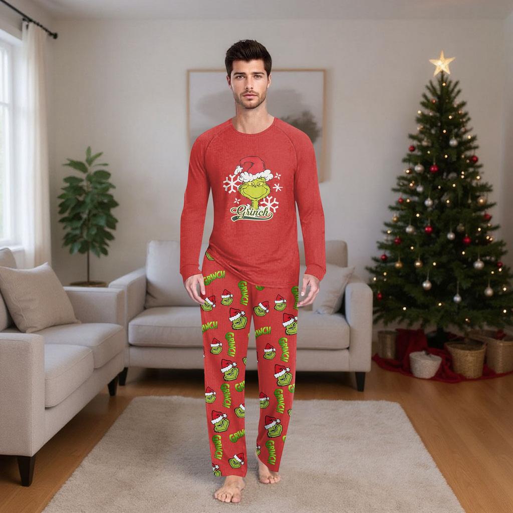 Passende Familiensets mit Weihnachtsmotiven, Langarmshirts und Hosen