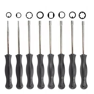 8PCS Carburetor Carb Adjustment Hand Tool Double D Hexagon Hex Socket Screwdrive Driver Chainsaw Speed Adjustment Repair Tool