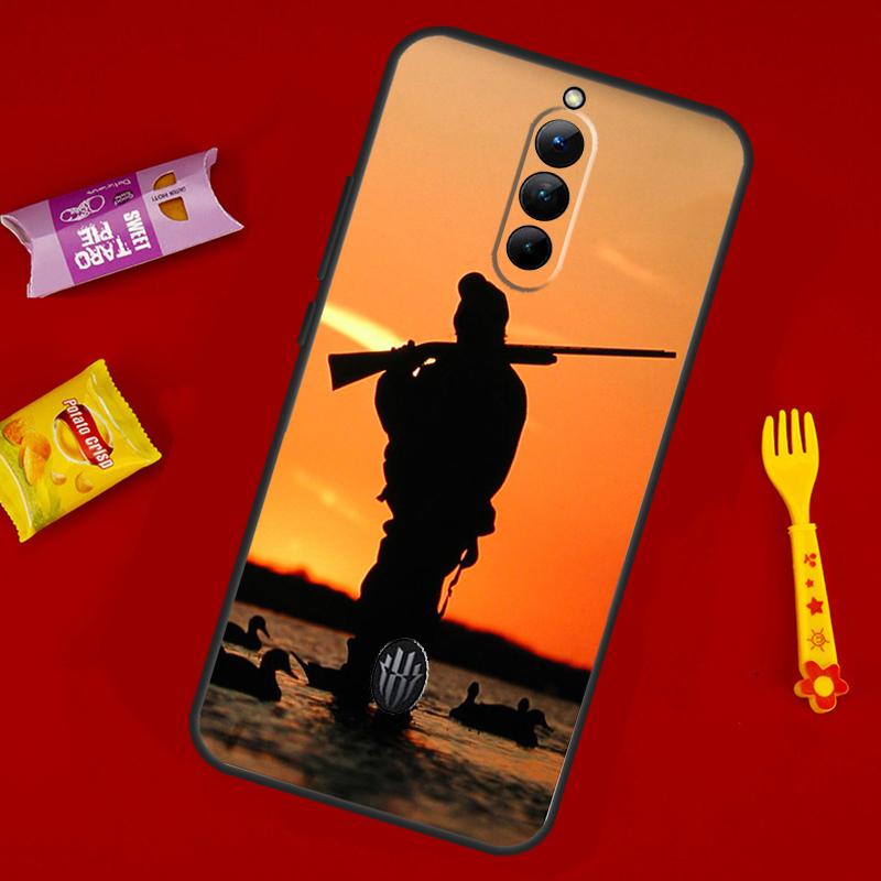 

Hunter Man Fishing Dog Phone Case For ZTE Nubia Red Magic 11 Pro Plus 10 10S 9 9S 8 8S 6S 7S 6 7 Pro 10 Air Cover Red Magic 8 Pro Plus