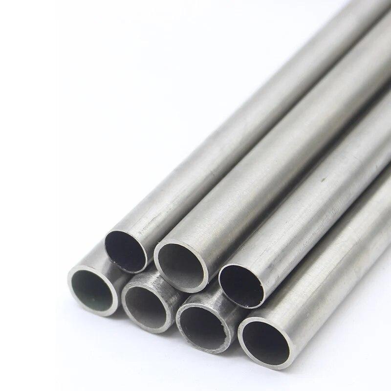 10pcs~1pcs 304 Stainless Steel Round Capillary Seamless Straight Tube 13x11mm 14x12mm 10x8mm 16x14mm18x16mm 250mm/500mm Long