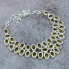 Citrine Gemstone Handmade 925 Sterling Silver Jewelry Necklace 18" M-329