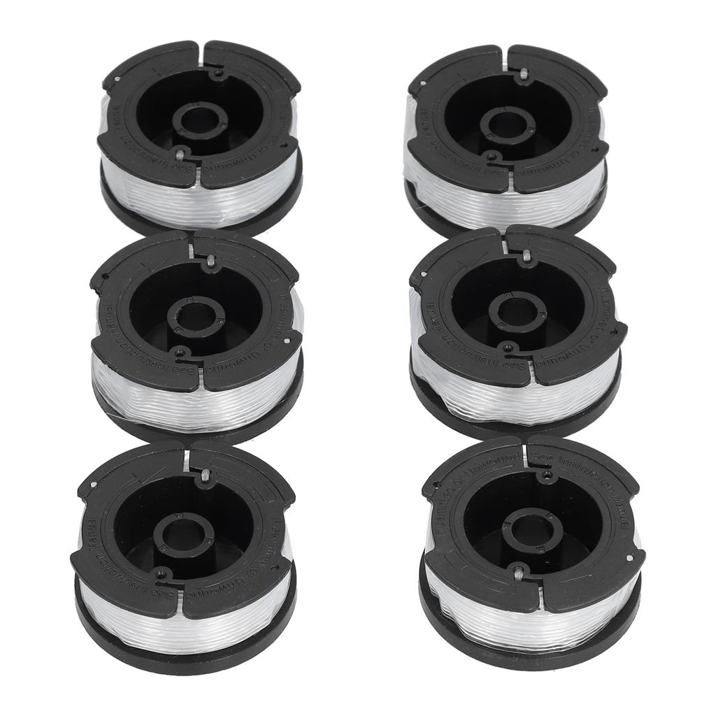 6Pcs Line Spool Replacement 30ft / 9.1m 0.65in AF?100 for BESTA510 BESTA512 BEASE620 String Trimmer