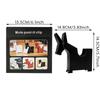 Creative Donkey-Shaped Desktop Organizer, Multi-functional Note Clip