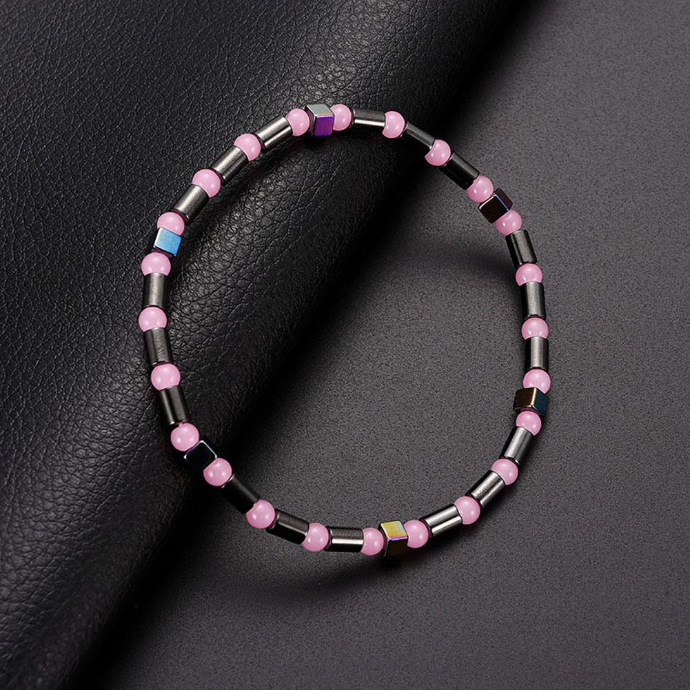 4Pcs Fashion Magnetic Materials Hematite Foot Chain Women Jewelry
