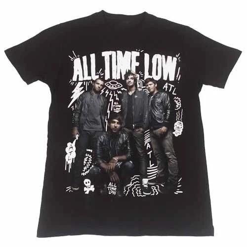 

Trend! All Time Low Band Member Black Shirt Full size S-5XL MI645 5XL різнокольоровий
