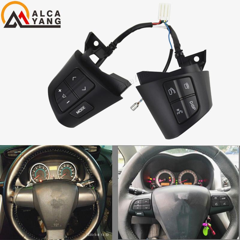 For TOYOTA COROLLA ADE150 NDE150 NRE150 ZRE15* ZZE150 2007-2013 Steering Wheel Audio Control Button .