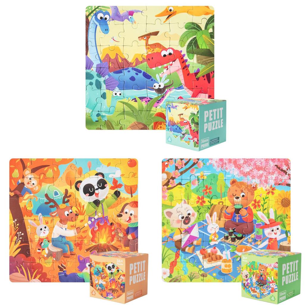 Childrens Puzzles For Early Education With Colorful Scenes For Ages 3 To 6