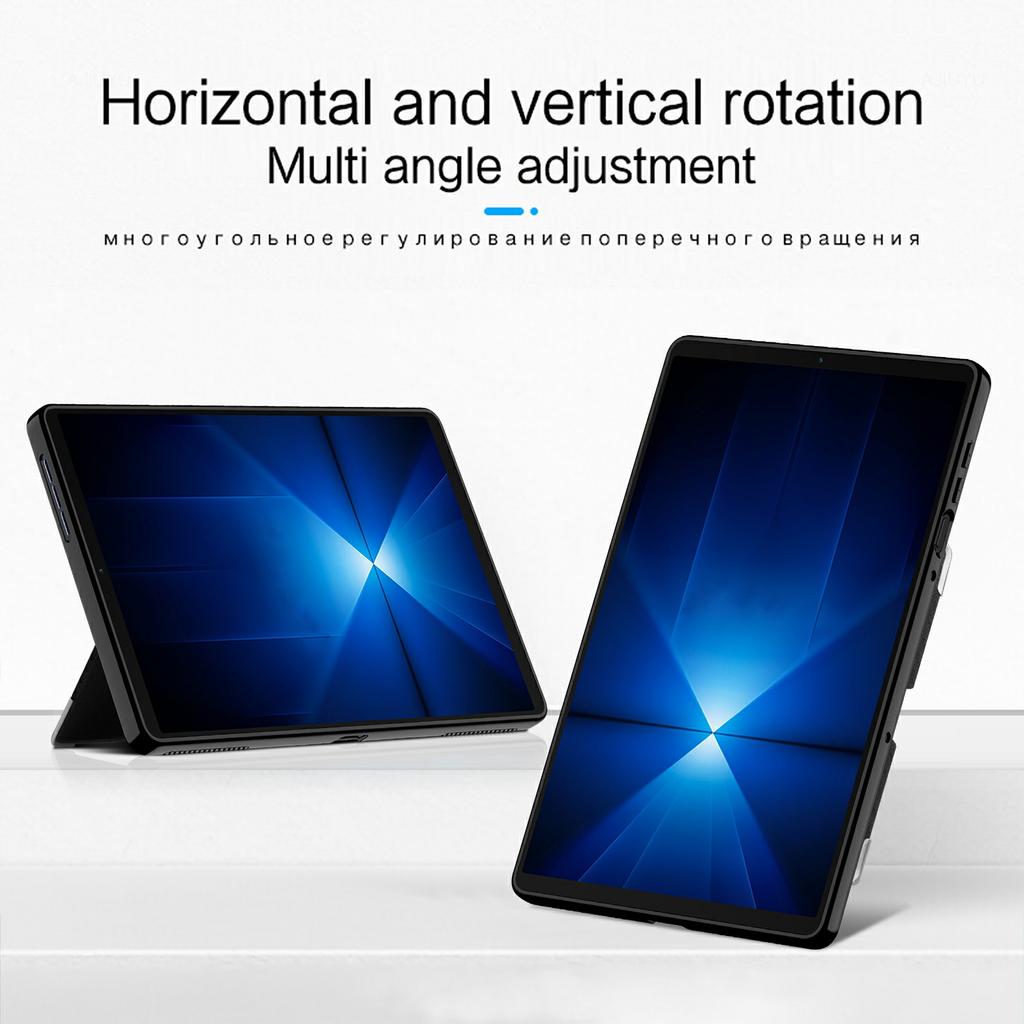 For Lenovo Legion Y700 (2025) Case PU+PC Rotating Shaft Kickstand Tablet Cover