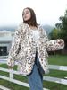 Faux fur For Women Environmentally Friendly Fur Leopard Print Style Autumn And Winter Loose Fit One Size Fits All