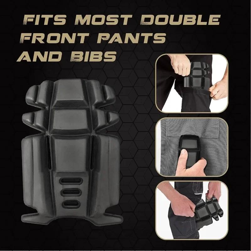 1pair Simple knee pad  for tactical pantsMade Inserts of EVA material   Crashproof type it is suitable for working trouser
