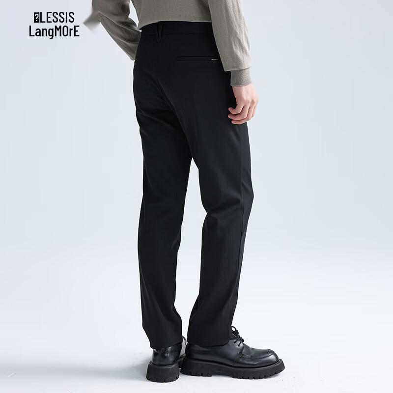 Lilang Men's Four-Way Stretch Thermal Fleece-Lined Casual Pants